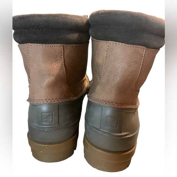 Sperry Men's Brewster Rain Boots Size 10 Tan - Picture 8 of 8